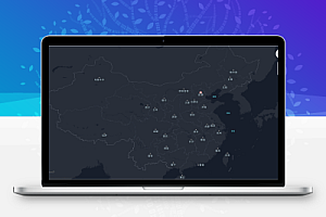 网站访客大数据腾讯地图API展示源码