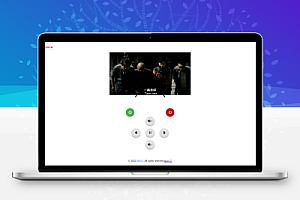 超薄全面屏在线小电视html5网页源码