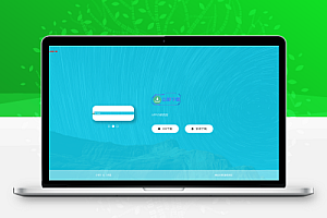 简约大气轻量级APP软件下载页自适应html源码