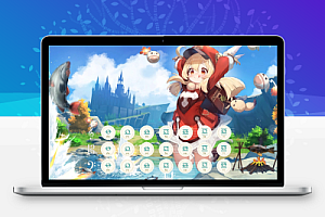 原神风物之诗琴HTML源码