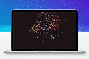 新春烟花代码-烟花模拟器网站源码第一款