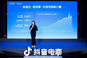 抖音电商披露近一年作者生态:新面孔带来新增长 中小达人成中坚力量