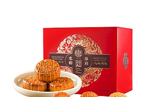 6饼6味!稻香村多口味月饼礼盒到手只要9.9元