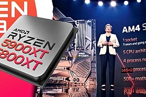 AMD Zen3锐龙7 5800XT比想象更强!风冷下65W Eco跑到5GHz