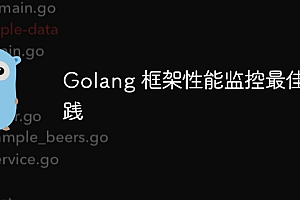 Golang 框架性能监控最佳实践