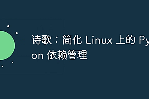 诗歌:简化 Linux 上的 Python 依赖管理