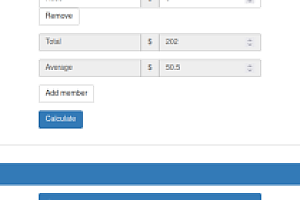 使用薪资计算器简化团体付款:平衡分摊费用的 Web 应用程序