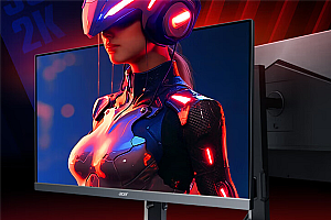 宏碁暗影骑士显示器XV272U F3特惠到手1999元:2K 300Hz屏、内置音箱