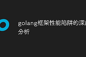 golang框架性能陷阱的深度分析