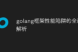 golang框架性能陷阱的全面解析