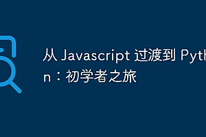 从 Javascript 过渡到 Python:初学者之旅