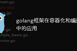 golang框架在容器化和编排中的应用