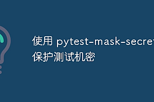使用 pytest-mask-secrets 保护测试机密