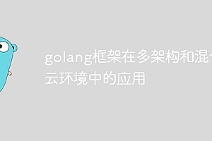 golang框架在多架构和混合云环境中的应用