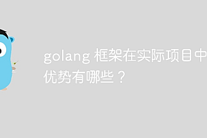 golang 框架在实际项目中的优势有哪些?