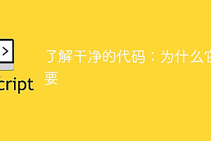了解干净的代码:为什么它很重要 ⚡