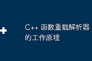 C++ 函数重载解析器的工作原理