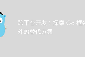 跨平台开发:探索 Go 框架之外的替代方案