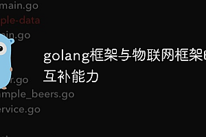 golang框架与物联网框架的互补能力