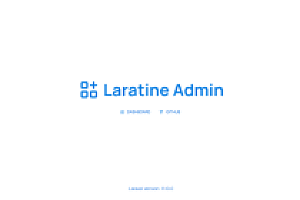LaratineAdmin – 一个简单的 Laravel/InertaReact 仪表板