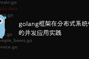 golang框架在分布式系统中的并发应用实践