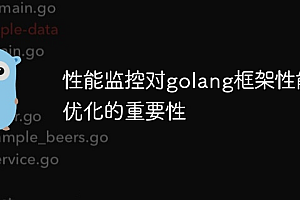 性能监控对golang框架性能优化的重要性