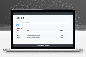多接口MD5解密平台源码